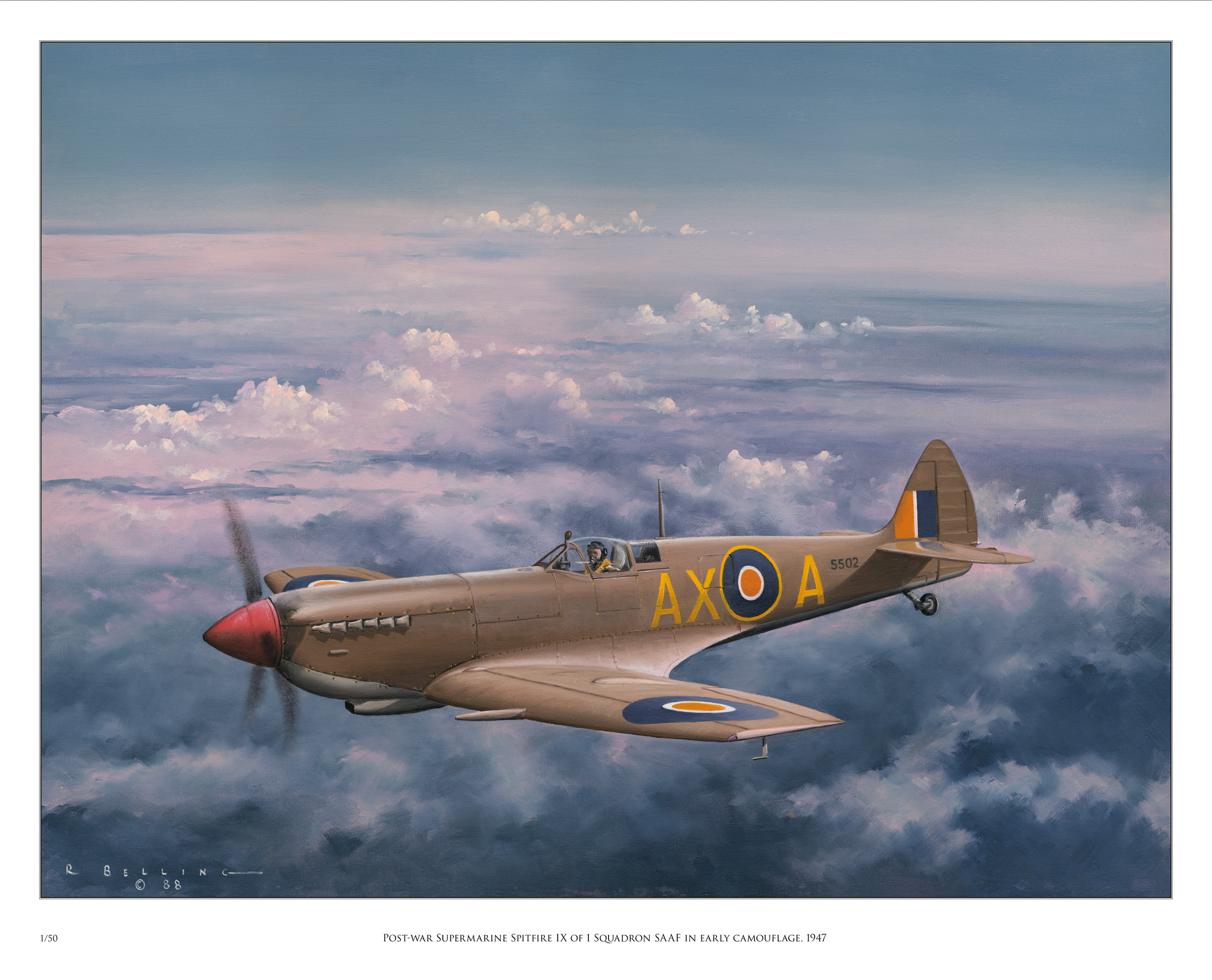 Supermarine Spitfire IX (1 squadron)